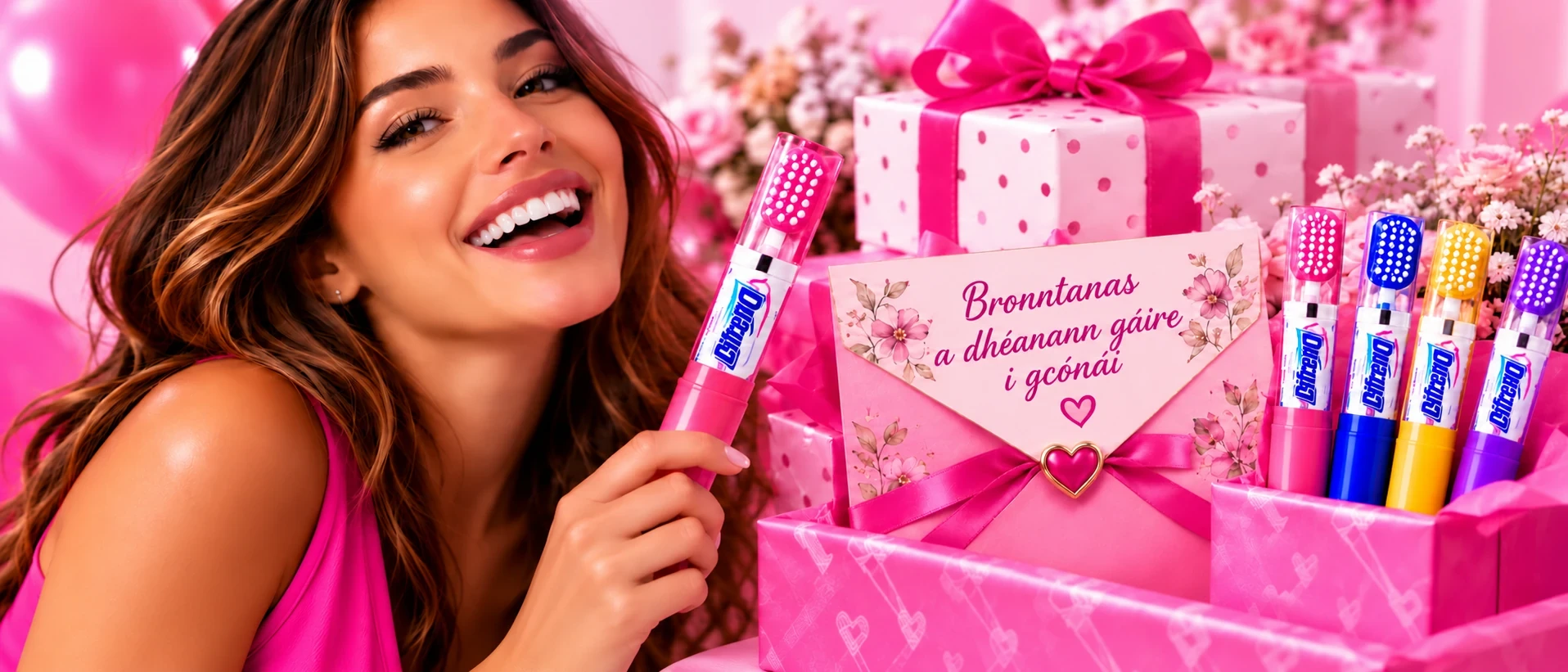 Bronntanas DIFRESH le feisteáin fiaclóireachta taistil ildaite